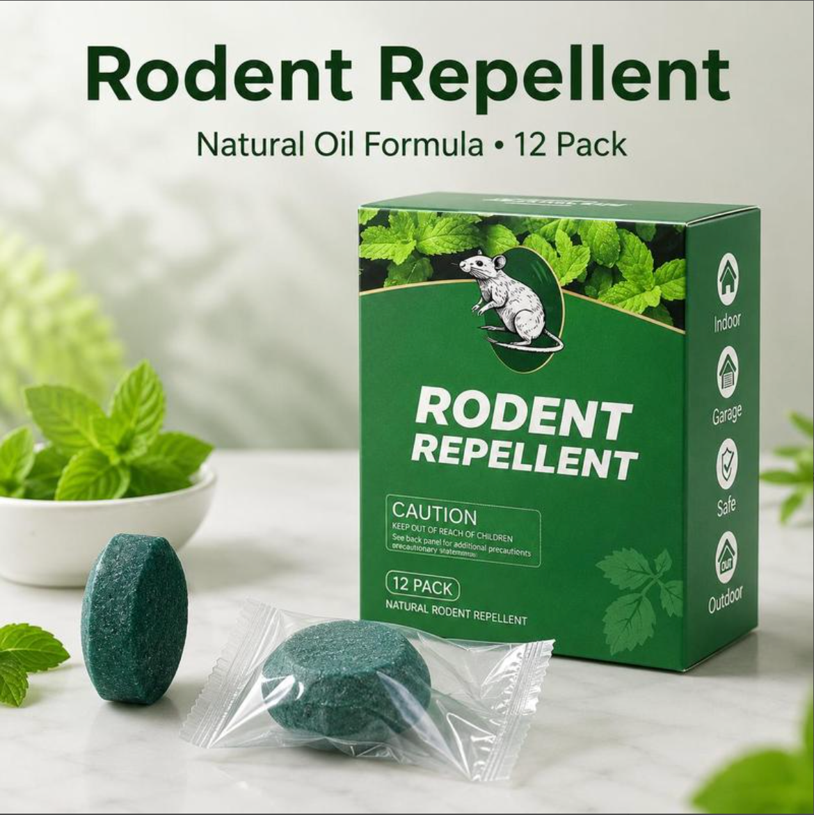 Rodentra™ Natural Rodent Repellent
