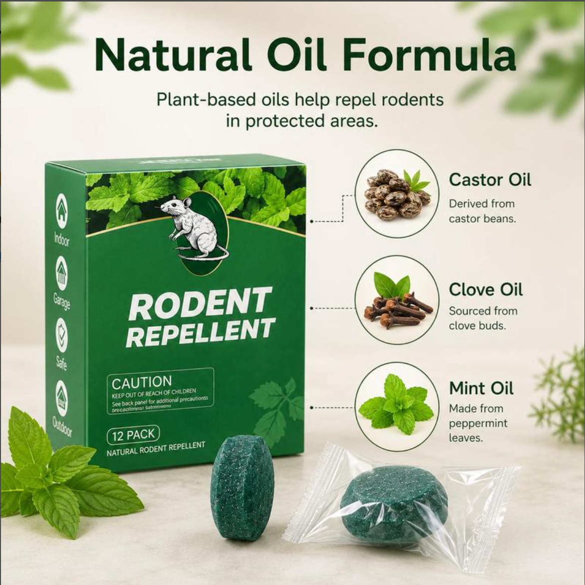 Rodentra™ Natural Rodent Repellent