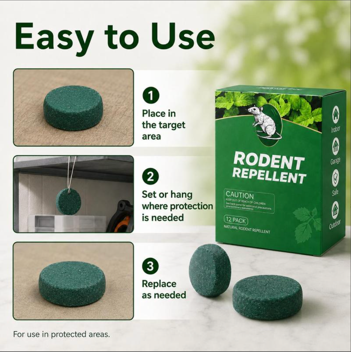 Rodentra™ Natural Rodent Repellent